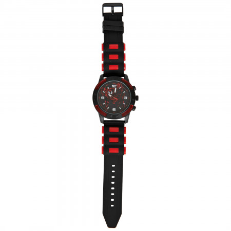 Marvel Carnage Attacking Watch with Rubber Band